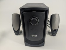 Dell A425 Zylux Multimedia Computer Speaker System W/ Powered Subwoofer UNTESTED