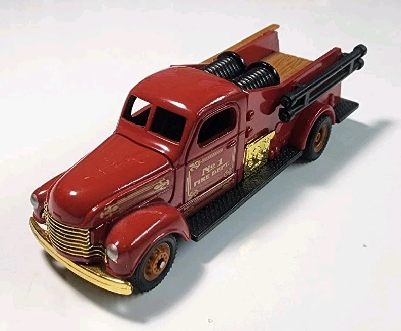 1999 High Speed #HF434 Red 1948 Task Master 1/64 Diecast/Plastic Fire Truck - Image 3 of 4