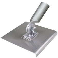 Kraft Tool Walking Concrete Edger Stainless Steel 8" x 8" 1/2 Radius