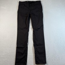 AG Adriano Goldschmied Prima Cigarette Jeans Womens 27R Charcoal Mid Rise Slim