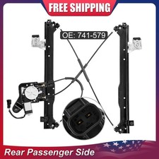 Power Window Regulator W Motor Rear Right Fits Gmc Sierra 1500 Yukon Xl 2000-06