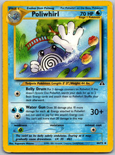 Poliwhirl Uncommon Neo Discovery Unlimited 44/75 HP on eBay