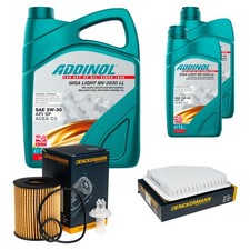 Pakiet inspekcyjny DENCKERMANN ADDINOL GIGA LIGHT 5W-30 7L do Lexus GS 450h 300