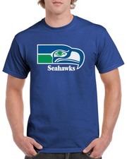 Seahawks T-Shirt Seattle Football Sea Old Classic Throwback Retro GSS02