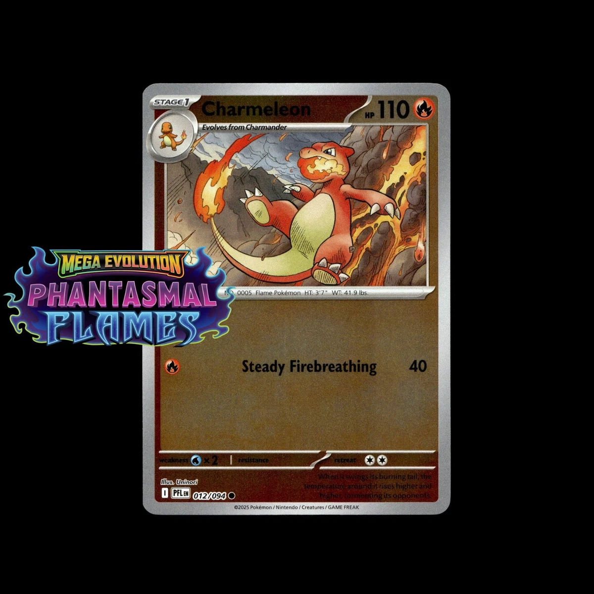 pokemon cards sprigatito Charmeleon - Pokemon Card 151 - 005/165