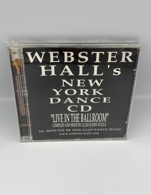 Webster Hall's York Dance CD Live in the Ballroom Good Tested
