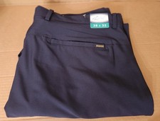New Greg Norman Men's Microfiber Performance Golf Pants Stretch 38 x 32 Blue