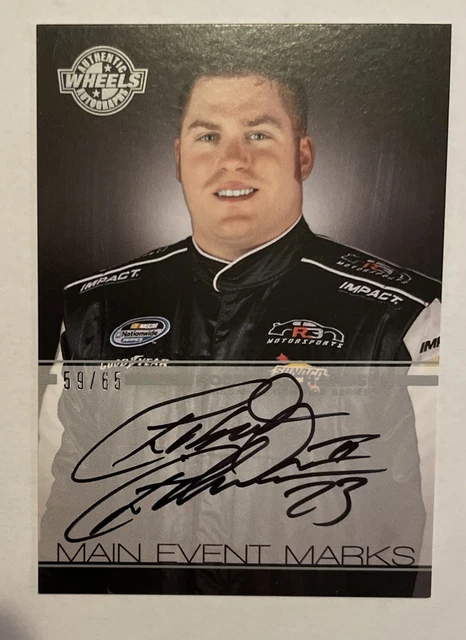 Robert Richardson 2011 Wheels Main Event Marks Auto /65 Auto Me-rr NASCAR
