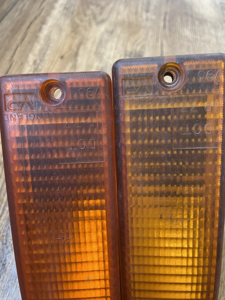 Luces montadas en parachoques delantero inferior 82 91 Jaguar XJS V12 Foto 2 de 3