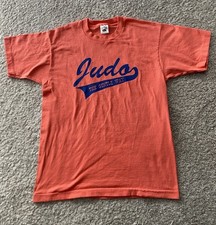 Vtg Judo The gentle way T Shirt 80s 90s Single stitch Mens Large Martial arts