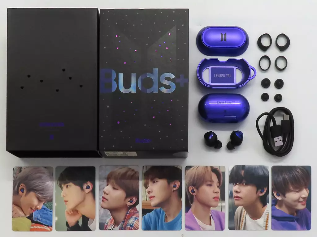 Samsung Galaxy Buds+ BTS Edition Wireless Earphones Purple SM-R175