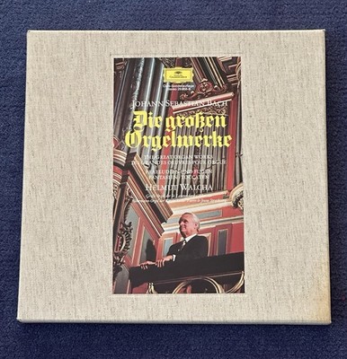 Johann Sebastian Bach - Die großen Orgelwerke -  Vinyl - 6 LP-Box - Walcha