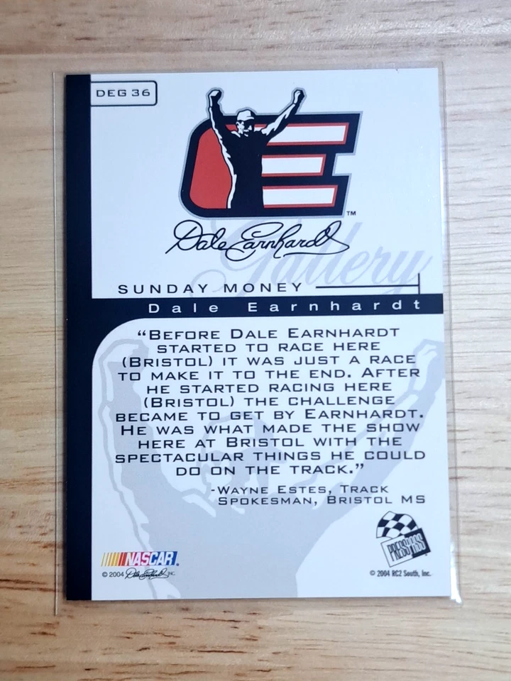 Dale Earnhardt /200 💥 2004 Press Pass VIP - NASCAR - Image 3 of 3