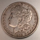 1902-S Morgan Dollar, XF Extremely Fine, Semi Key Date, Original Surfaces
