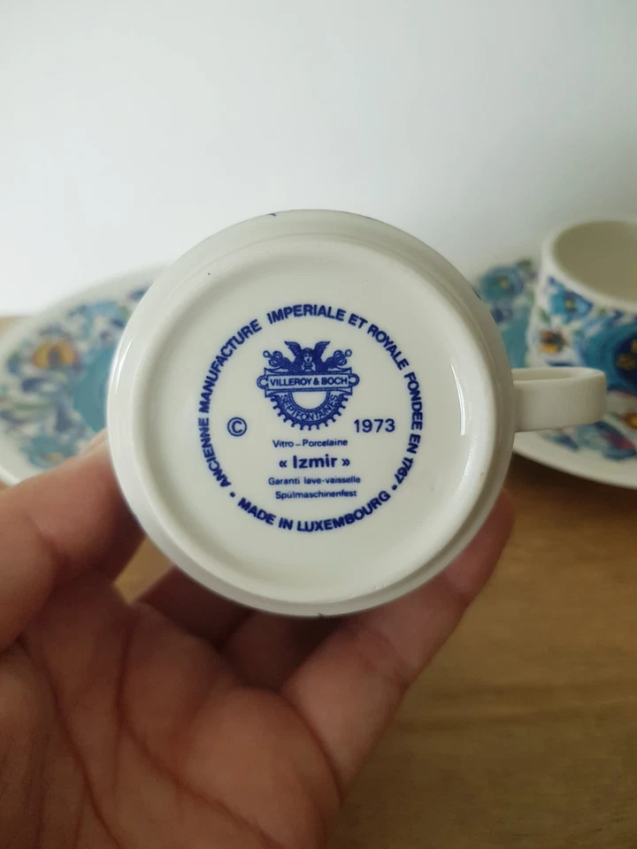 Lot 2 Tasses à Café Espresso Izmir Villeroy & Boch - Photo 4/4