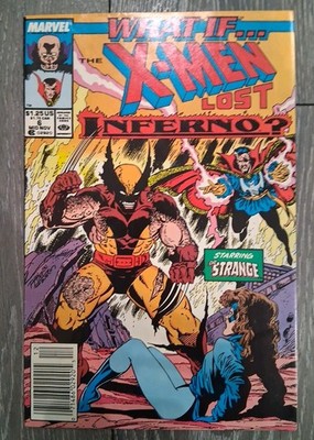 Marvel Comics 1989 What If...? #6 the X-Men Lost Inferno (Pre Owned)