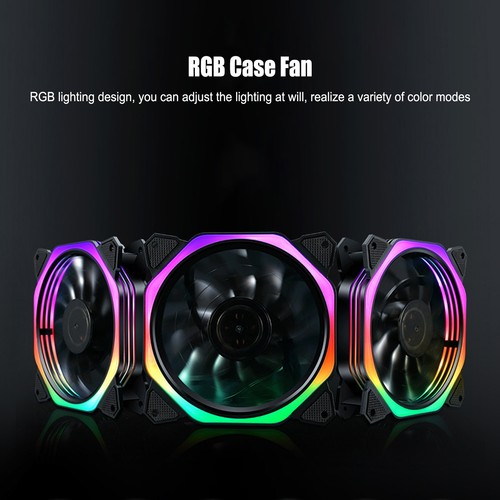 Wentylator obudowy Rgb 120Mm Wentylator Dobre rozpraszanie ciepła Kolorowe wyciszenie Instalacja dwukierunkowa ESE - Zdjęcie 13 z 22