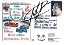 John Surtees (+) FORMULA 1 autograph, signed First Day Cover