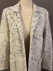 NWT Catherine Maldrino Knit Leaf Pattern Blazer - Size M — photo 2