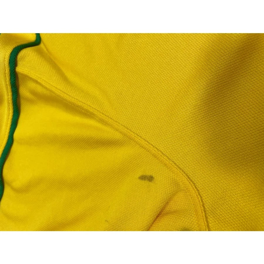 Maillot football vintage Brésil domicile #9 Ronaldo saison 1998-1999 - Photo 4/4