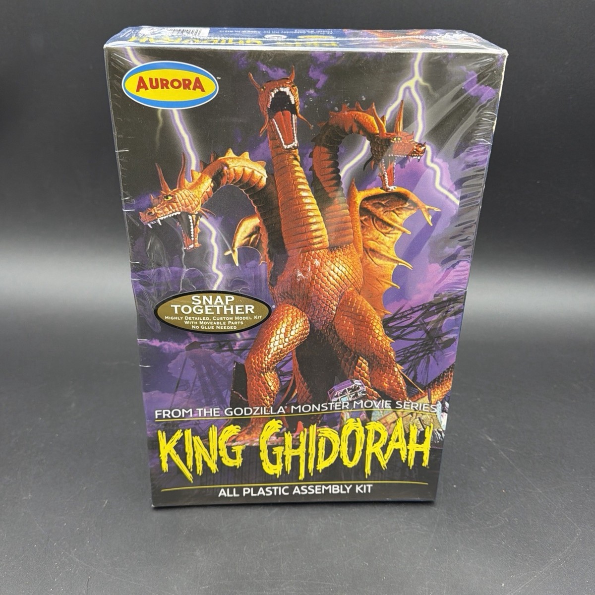 Godzilla King Ghidorah Model Kit Aurora Playing Mantis 6802 2000