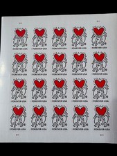 US Forever Stamp Love 2 Sheets Of 20 ( 40 Stamp )