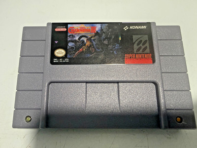 Castlevania IV for Super Nintendo SNES US version