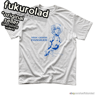 Rei Ayanami Evangelion UNISEX Anime t-shirt - GILDAN - high