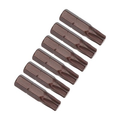 uxcell Torx Bits 6pcs 1/4 Inch Hex Shank Magnetic T35 Screwdriver Bit Set 25m...