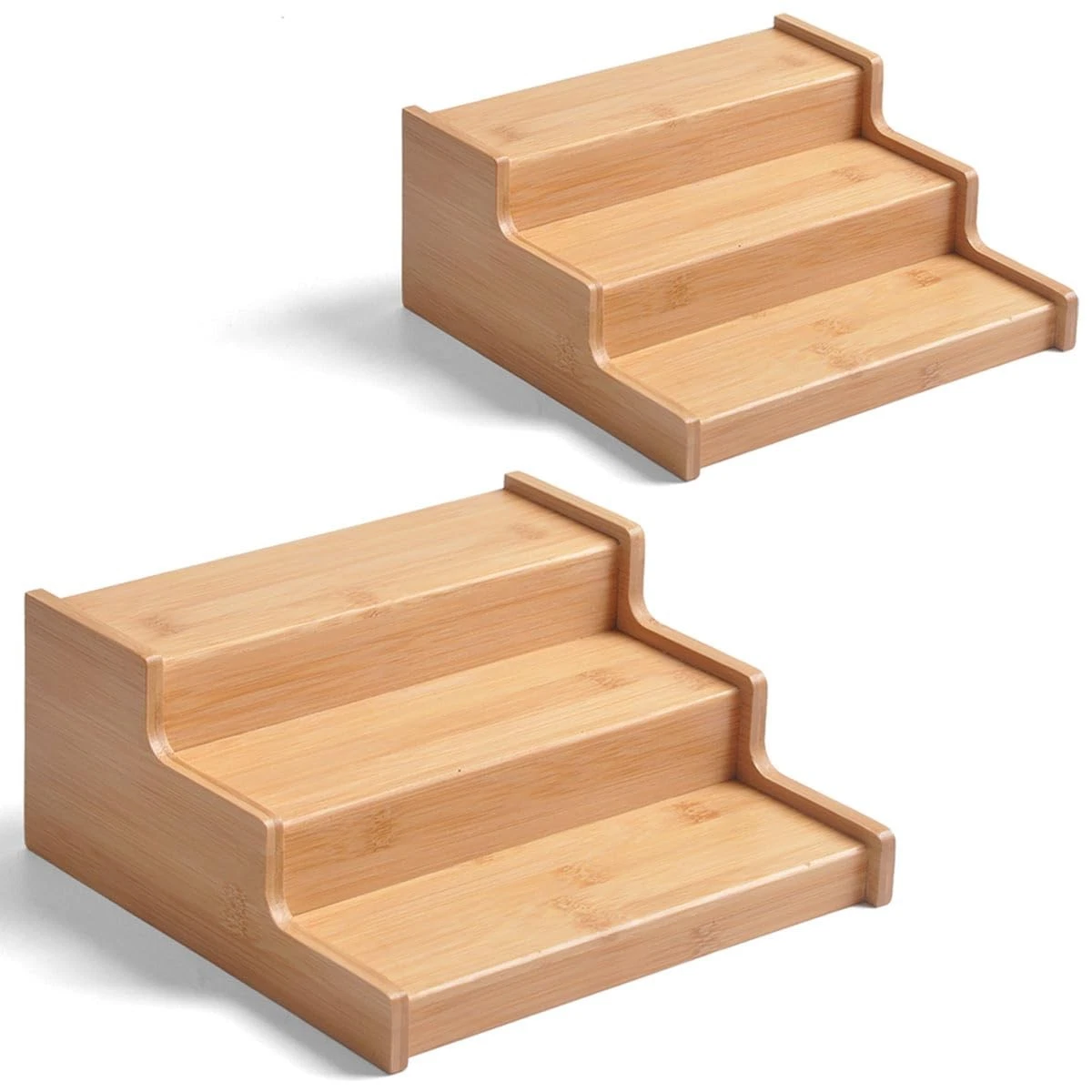 2 Pack Cabinet Spice Rack Organizer - Enhanced Cabinet Spice Organizer, Pract...