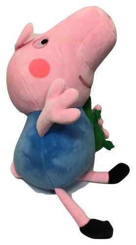 RARE Peppa Pig George's Green Dinosaur Soft Stuffed Plush Dolls 12" NWT - Picture 3 of 9