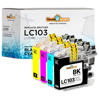 Printer Ink Cartridge for Brother LC103XL fits MFC J475DW J470DW J450DW Lot