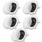 Acoustic Audio White Home Speakers and Subwoofers