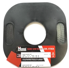 100' x 1/4 x 10R CARBON FLEX BACK BANDSAW COIL STOCK - USA MK Morse - Band Saw
