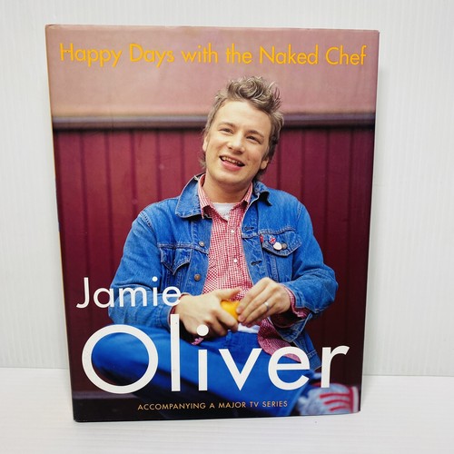 2 Jamie Oliver Cookbook Lot Jamie’s Dinners Naked Chef Cook Book Hardcover - Picture 8 of 17