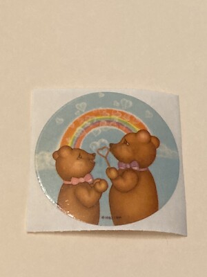Teddy Bears sticker vintage 80s EHM Sky Ent teddies