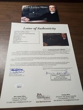 John Quincy Adams Authentic Handwritten Word Cut JSA LOA