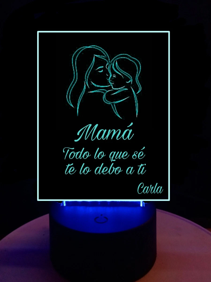 Dia de la Madre Lampara led