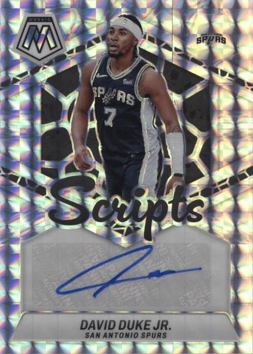 2023-24 Panini Mosaic - David Duke Jr. #MS-DDJ - 1 of 2
