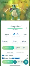 Shiny Dragonite wearing a fashionable costume  - Tr-de 20k stardust