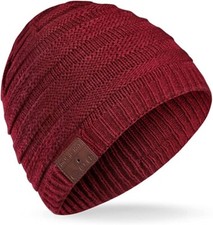 Men Women Winter Hat Bluetooth Beanie Music Winter Hat for Outdoor
