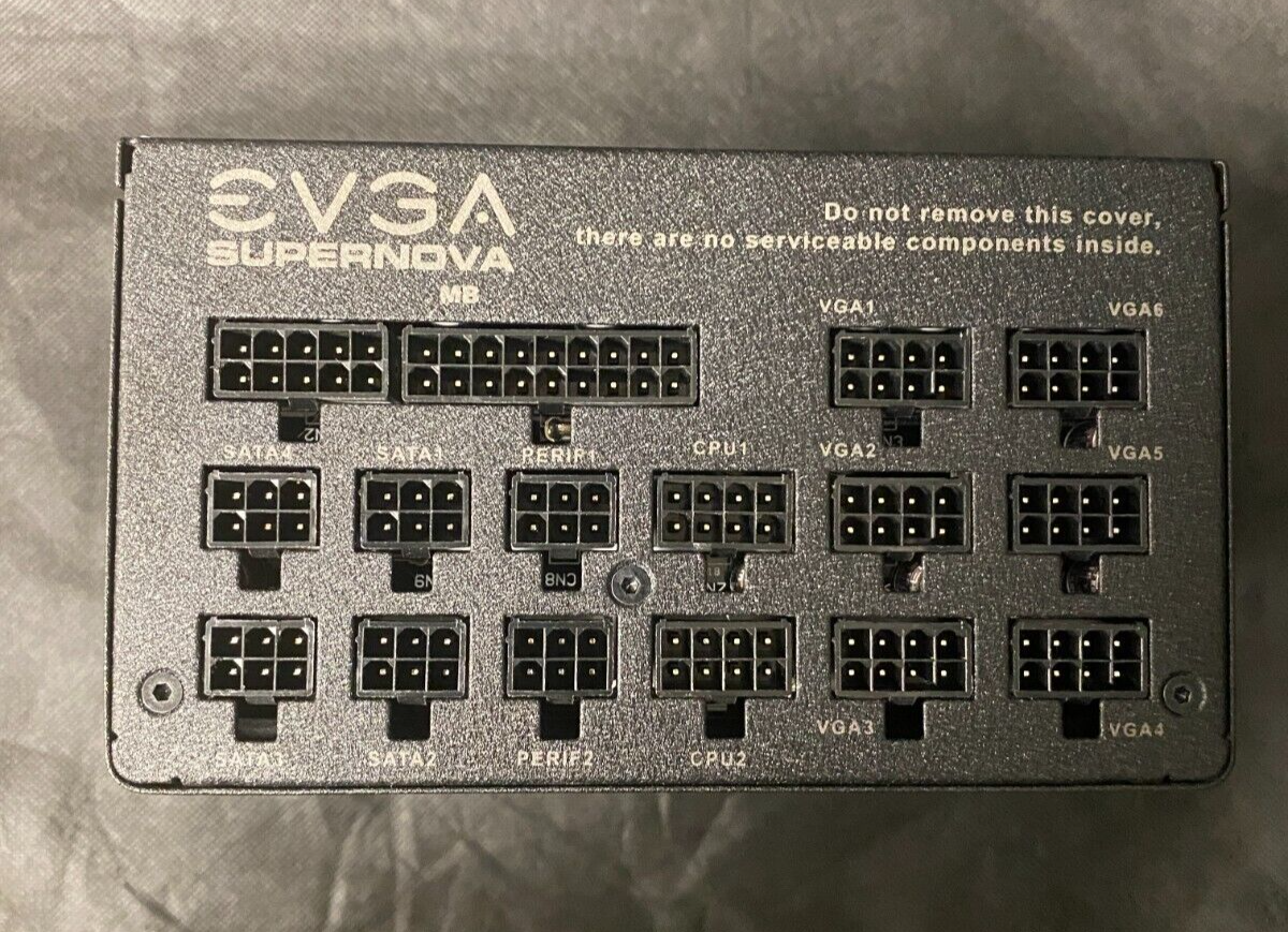 EVGA Supernova 1000 P2 80 Platinum 1000W Fully Modular Power EVGA Supernova 1000 P2 80 Platinum 1000W Fully Modular Power