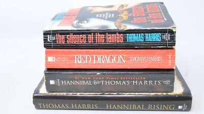 Lot of 4 Books (1-4) Hannibal Lecter Series by Thomas Harris - PB