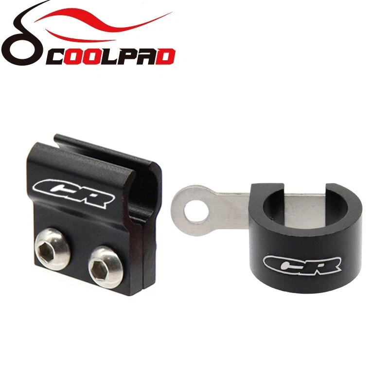 For HONDA CR 500R CR85R 80R CR250R 125R Front Brake Hose Guide Clamps Holder - Image 4 of 4