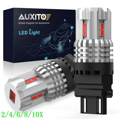Pure Red LED Brake Stop Tail Light Bulbs 3157 3057 for Ford Explorer 95-00 2/10x