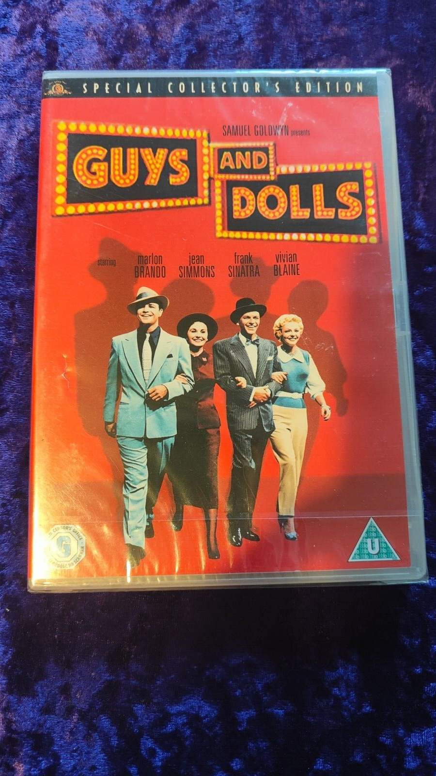 DVD  Guys And Dolls Special Collector's Edition New Sealed Brando Sinatra R2