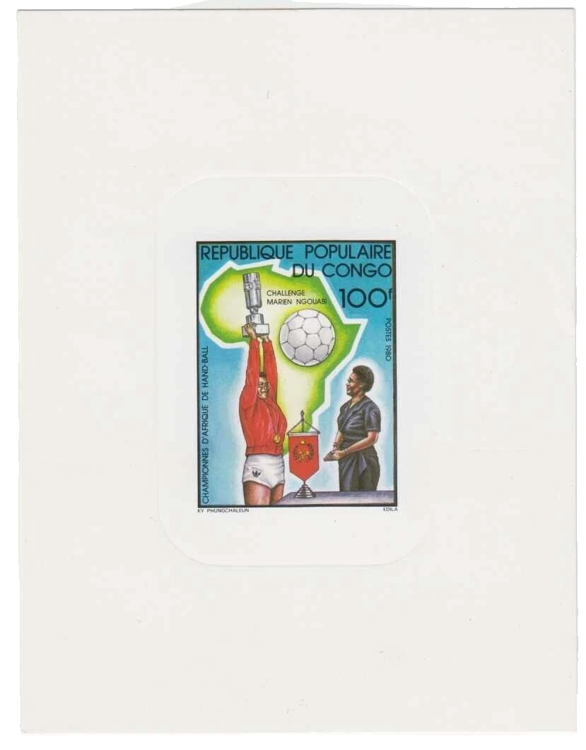 Estampillas de Prueba, ensayo Congo