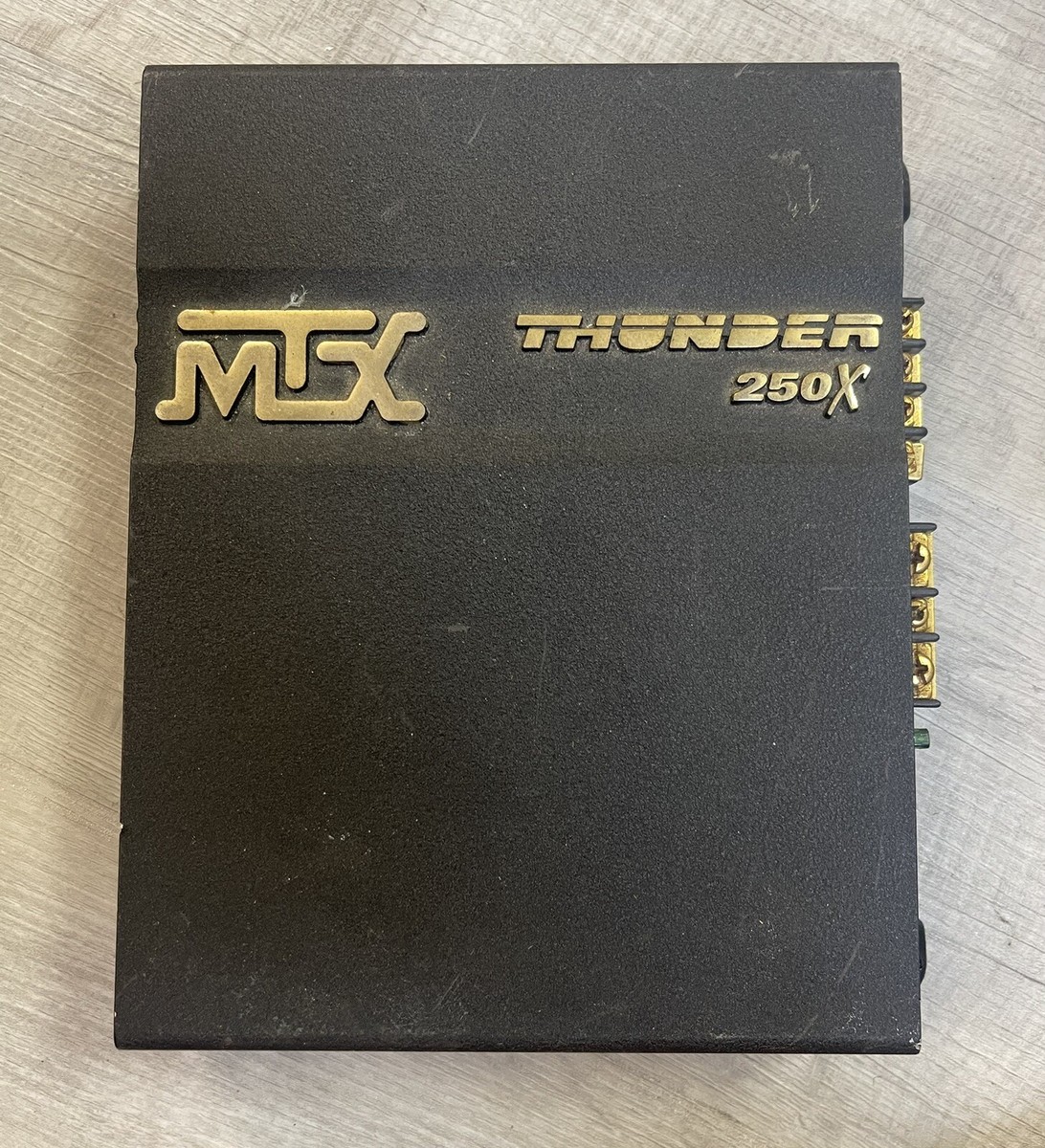 MTX Thunder 250x Old School Car Audio Amplifier 200W Dynamic Power