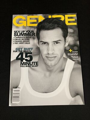 #ad #ad Genre Gay Fashion Magazine May 2004 Matt LeBlanc David Jackson $14.46