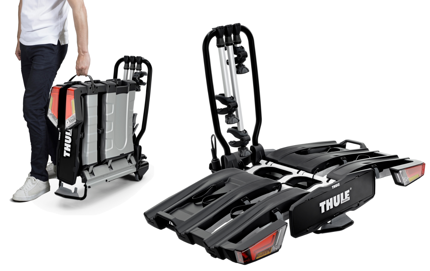 Thule 934 EasyFold 3 Bike XT Cycle Carrier Rack Tow Bar Ball Mounted